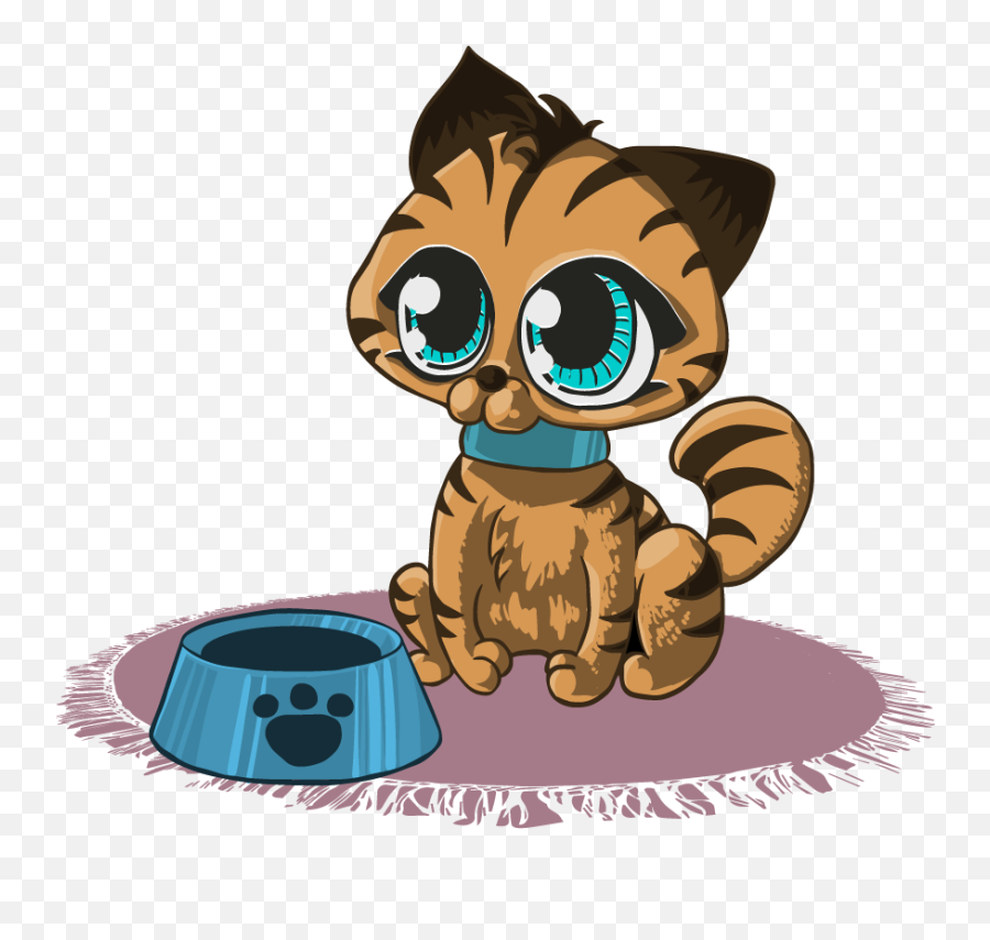Cats Clipart Png - Cliparts For Free Katze Mit Großen Bild Katze Comic Frei Emoji,Kitten Clipart