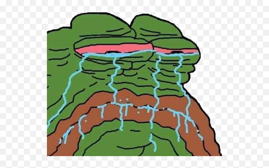 Disgusting Sad Pepe Crying Pepe The Frog Know Your Meme Emoji,Sad Pepe Png