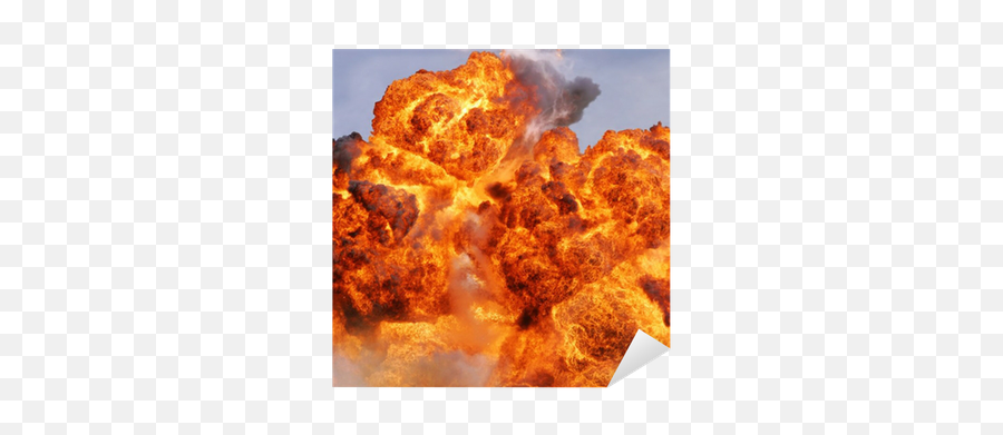 Explosion Flame Sticker U2022 Pixers - We Live To Change Emoji,Fire Blast Png