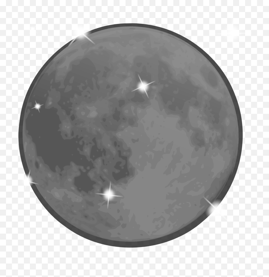 Free Moon Clip Art Pictures - Clipartix Dot Emoji,Moon Clipart Black And White