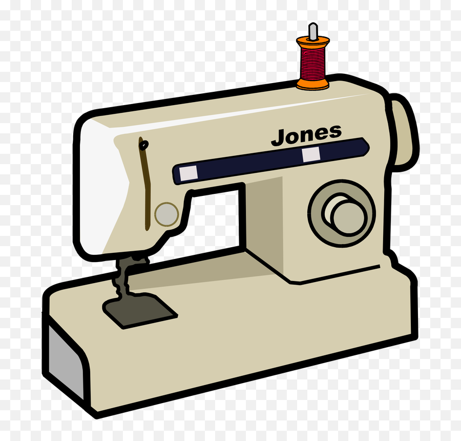 Sewing Machine Cartoon No Background - Cartoon Pictures Of Sewing Machine Feet Emoji,Sewing Machine Clipart