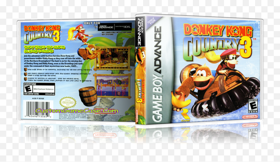 Donkey Kong Country 3 - Donkey Kong Country 3 Gba Emoji,Donkey Kong Country Logo