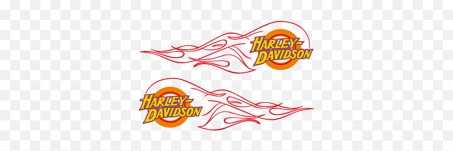 Harley - Davidson Logos In Vector Format Brandslogonet Pink Harley Davidson Flames Vector Emoji,Harley Davidson Logo