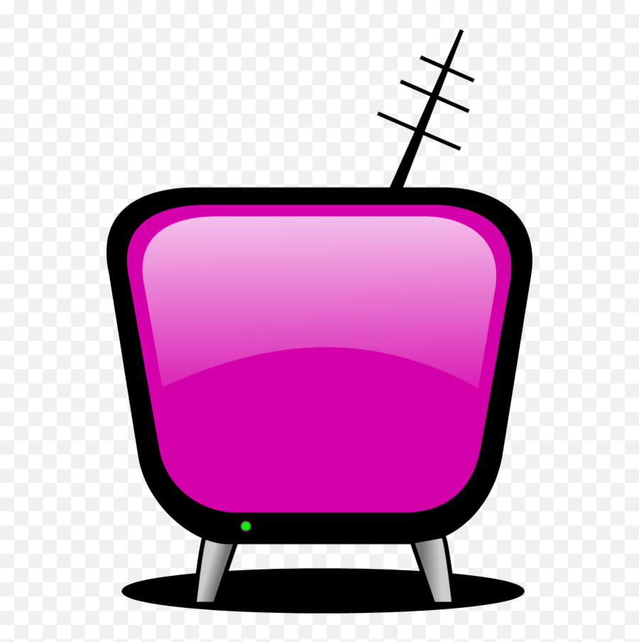 Tv Television Vector Clip Art - Tv Art Png Vector Emoji,Television Clipart
