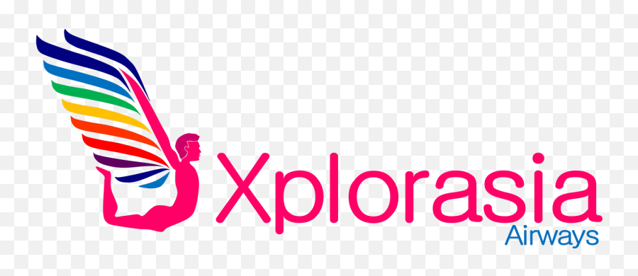 Xplorasia Airways Logo - Vertical Emoji,Xo Logo