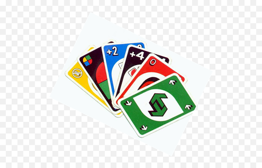 Download Uno Cards Png Clipart Free Library - 7 Uno Game Transparent Background Uno Cards Transparent Emoji,Playing Cards Clipart
