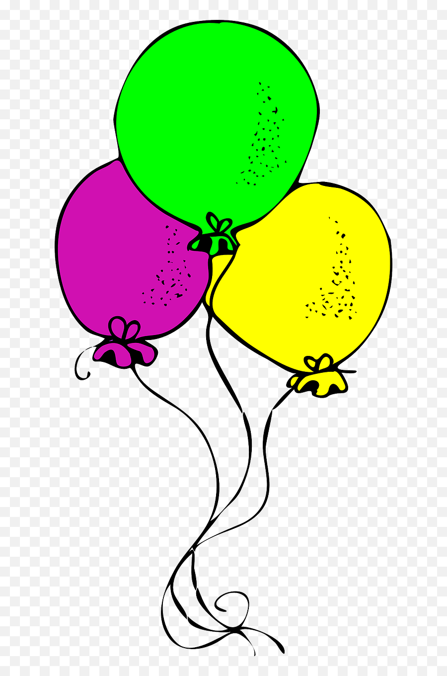Floraleafarea Png Clipart - Royalty Free Svg Png Clipart Palloncini Emoji,Birthday Balloon Clipart