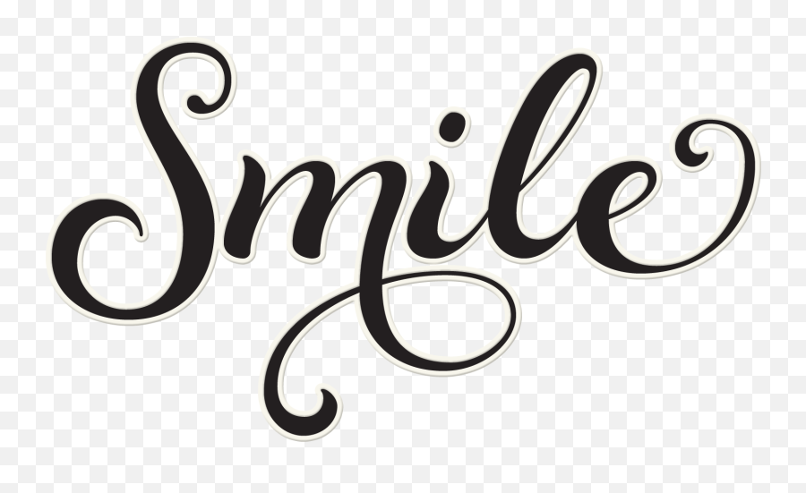 Estilos De Letras - Smile Word Clipart Emoji,Letras Png