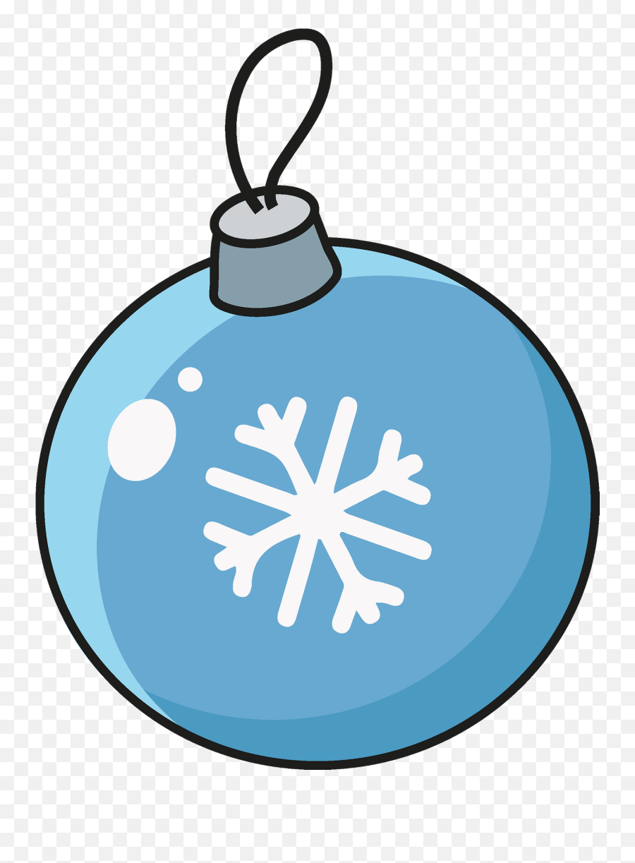 Christmas Ball Clipart - Christmas Ball Clipart Transparent Emoji,Ball Clipart