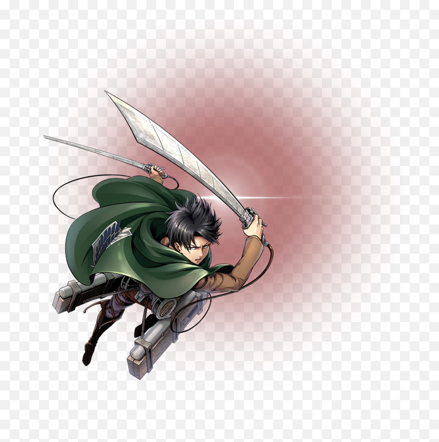 Attack On Titan Tactics - Zerochan Anime Image Board Levi Ackerman Png Deviantart Emoji,Attack On Titan Logo Png