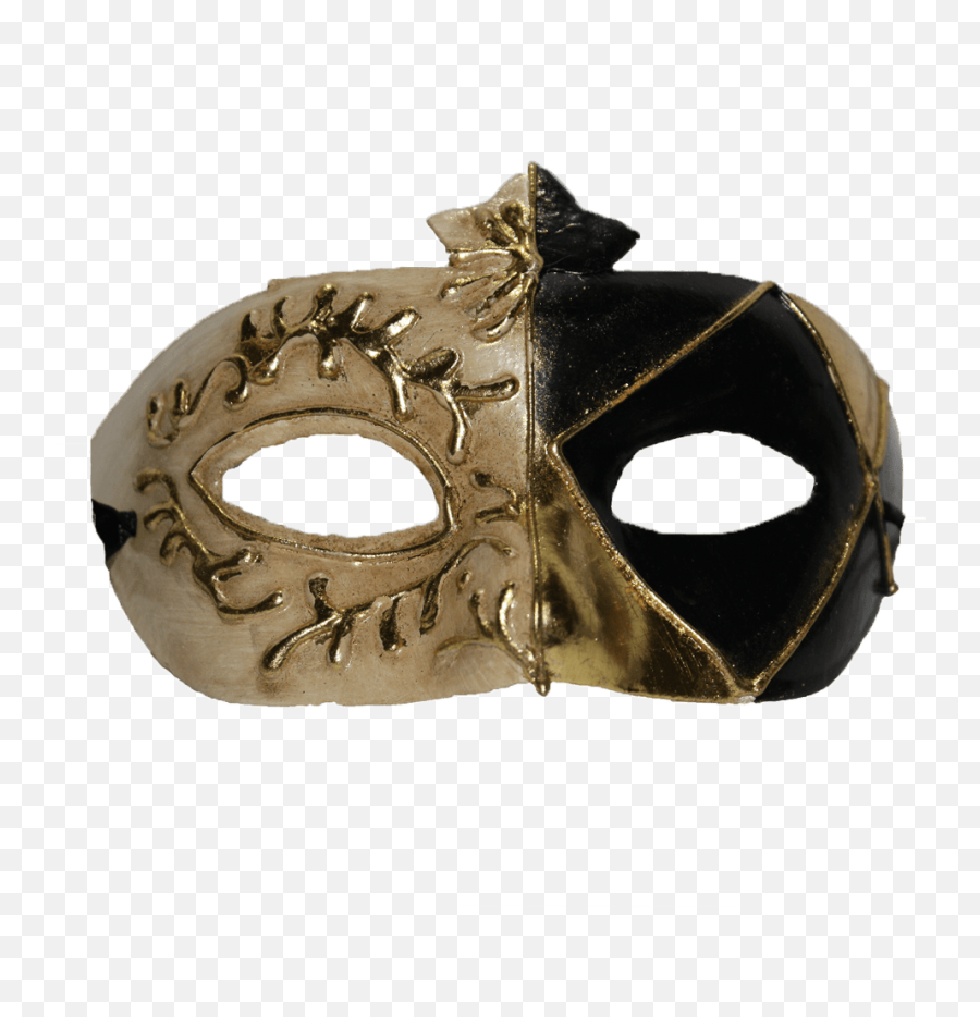 Download Black U0026 Gold Renaissance Masquerade Mask - Black Black And Gold Masquerade Mask Pmg Emoji,Masquerade Mask Transparent Background