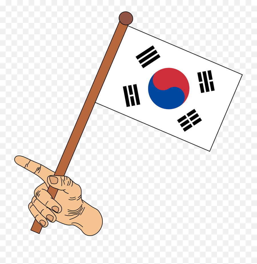 Flag South Korea - Korean Flag Emoji,Korean Flag Png