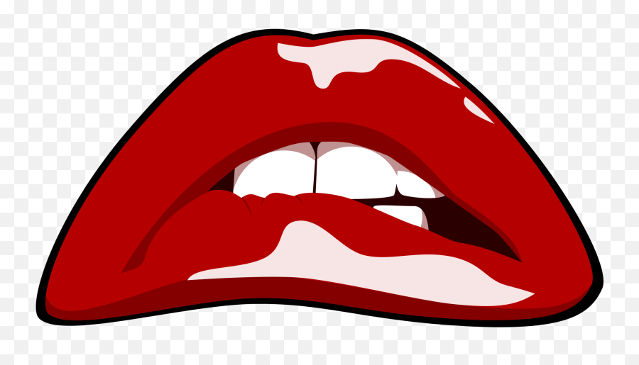 Cartoon Rocky Horror Picture Show - Transparent Rocky Horror Picture Show Lips Emoji,Rocky Png