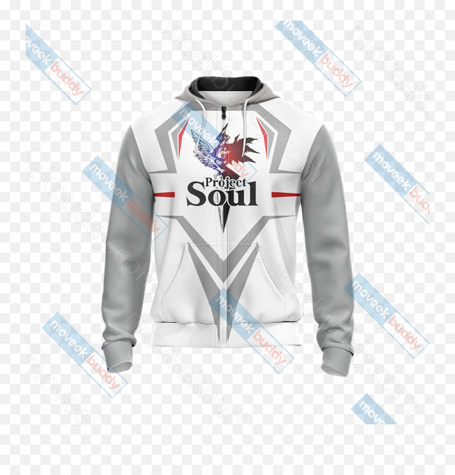 Soul Calibur Unisex Zip Up Hoodie - Long Sleeve Emoji,Soul Calibur Logo