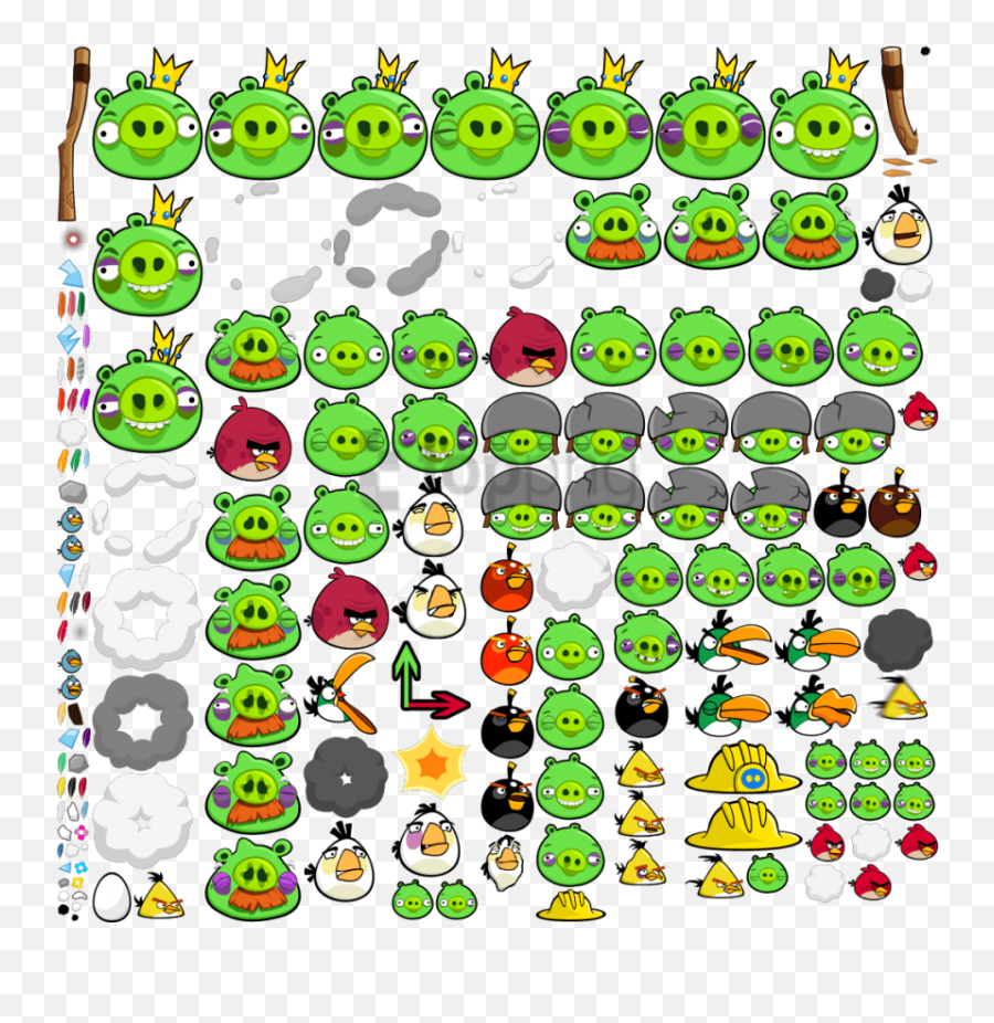 Free Png Angry Birds Ingame Birds Png - Angry Birds Ingame Birds 1 Emoji,Angry Birds Png