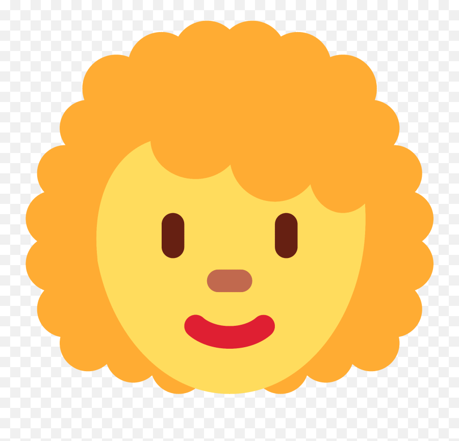 Curly Hair Emoji Clipart,Curly Hair Clipart