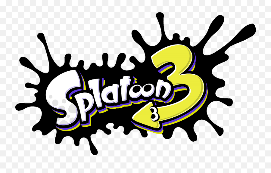 Heres The Splatoon 3 Logo With A - Splatoon Emoji,Splatoon Logo