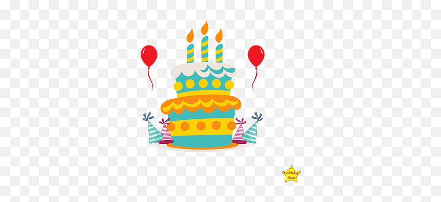 Happy Birthday Cake Clipart Free - Happy Birthday Cake Clipart Emoji,Cake Clipart