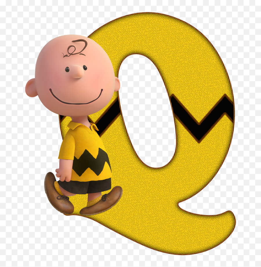 Q - Charlie Brown Alphabet Clipart Full Emoji,Charlie Brown Christmas Clipart
