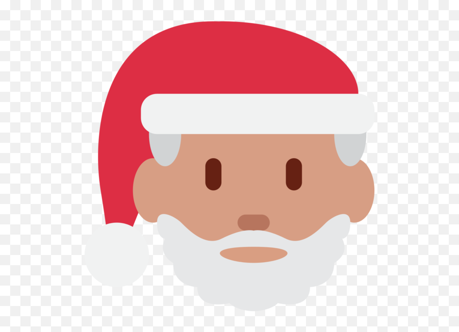 Santa Claus Emoji Christmas Face Red For Christmas - 1024x1024,Christmas Emoji Png