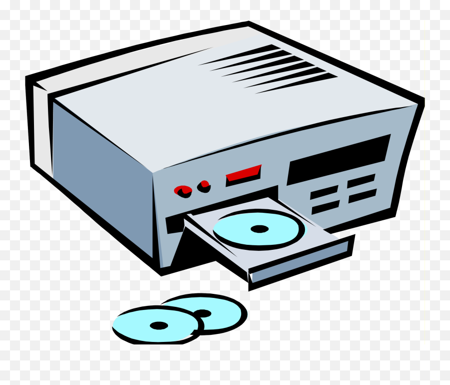 Dvd Player Clipart Free Download On Png - Clipartix Emoji,Electronics Clipart
