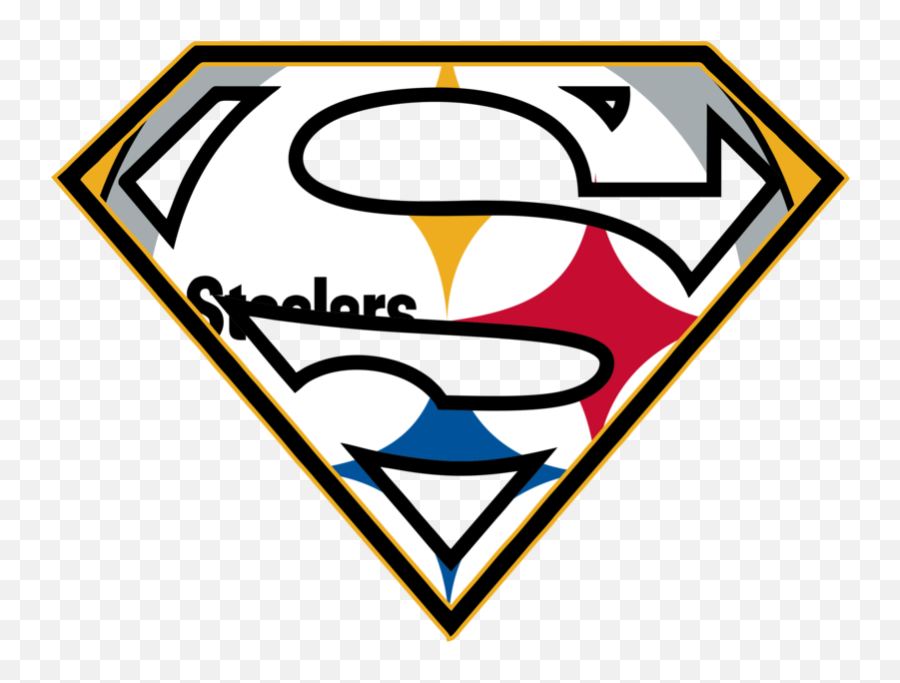 Superman Coloring Pages Logo Clipart - Black And White Autism Svg Emoji,Steelers Logo Png