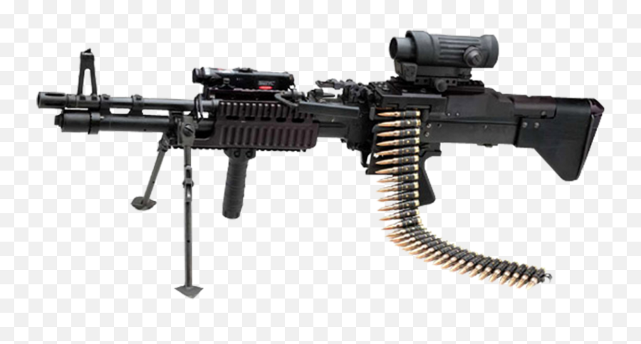 M60 Machine Gun Transparent Background - Lawrence Akugizibwe Emoji,Gun Transparent Background