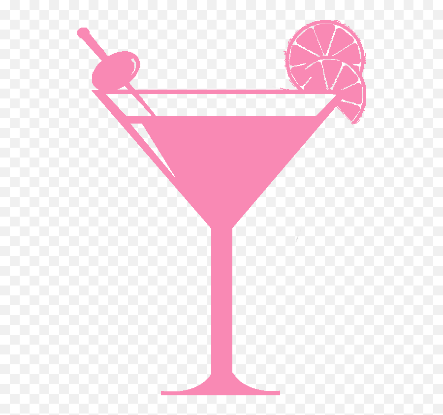 Chicken Pink Champagne Stemware - Cocktail Pink Clipart Hen Emoji,Champagne Clipart