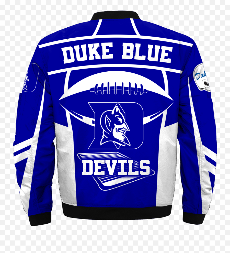 18off Menu0027s Duke Blue Devils Jacket 3d Printed For Sale U2013 4 - Long Sleeve Emoji,Duke Blue Devils Logo