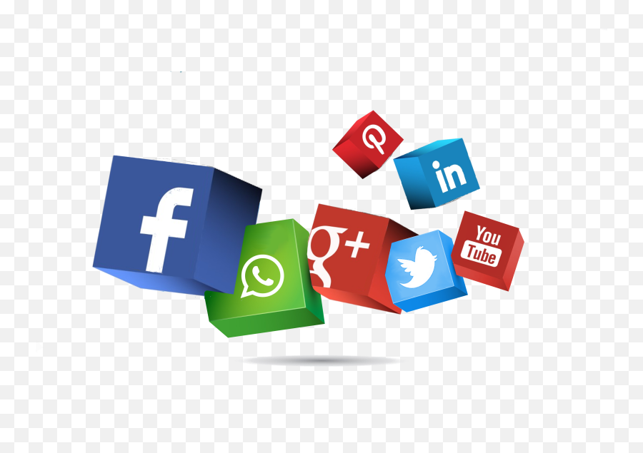 Social Media Icons Png - Social Media Png Hd Emoji,Social Media Icons Png