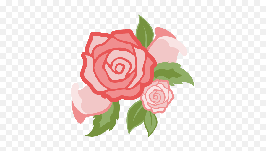 Download Red Rose Clipart Cute - Cute Flowers No Background Cute Rose Clipart Emoji,Rose Clipart Png