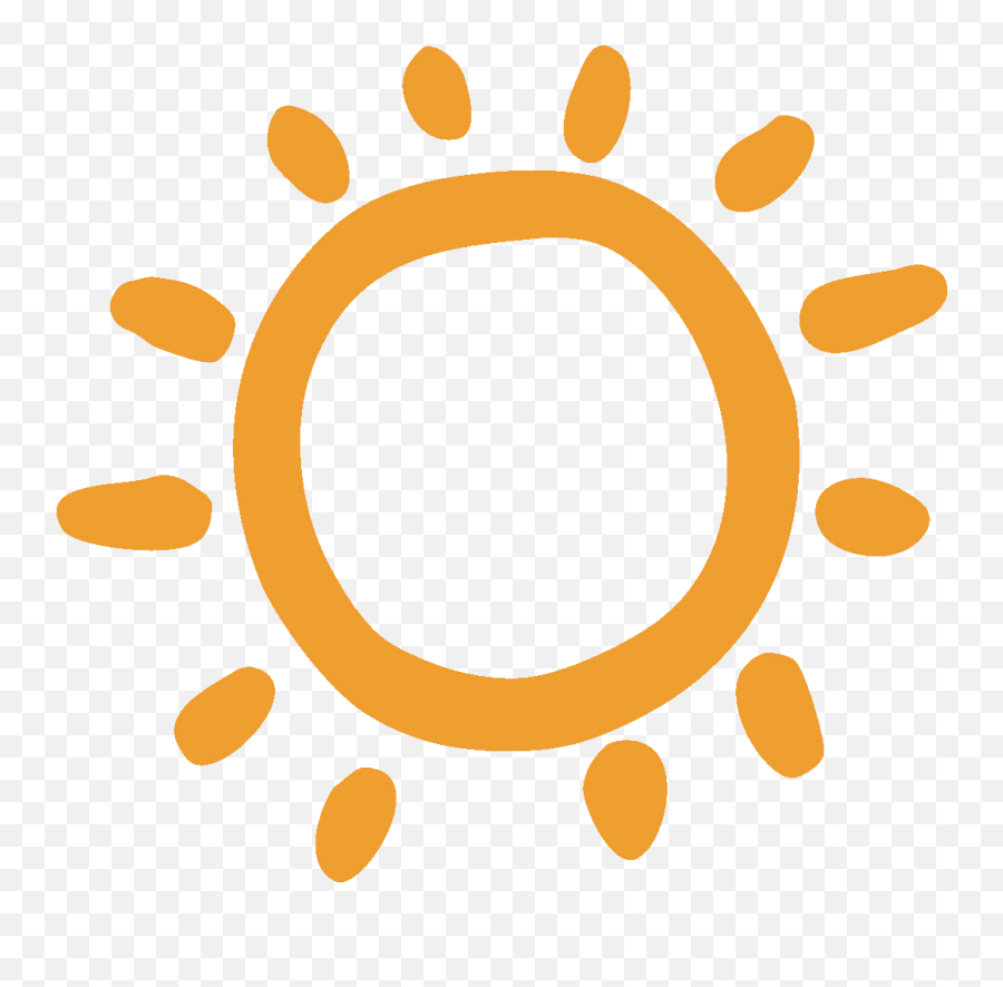 Orange Sunburst Clipart - Organization For Autism Research Emoji,Sunburst Clipart