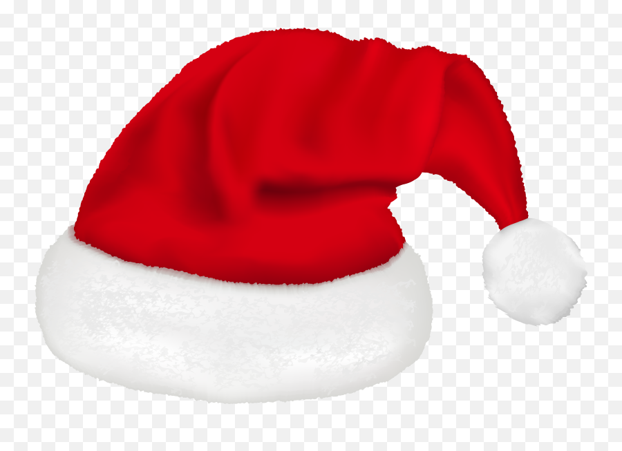 Santa Claus Hat Png Clip Art Image Png - Clipart Santa Claus Hat Png Emoji,Santa Hat Png