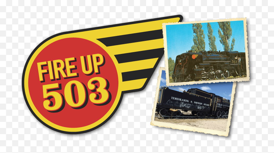 Ontario Northland Railway Engine 503 - Language Emoji,Onr Logo