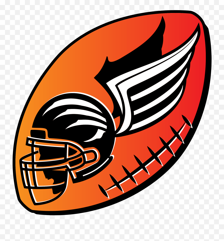 American Football Logo Clipart - Football Face Mask Emoji,Football Logo