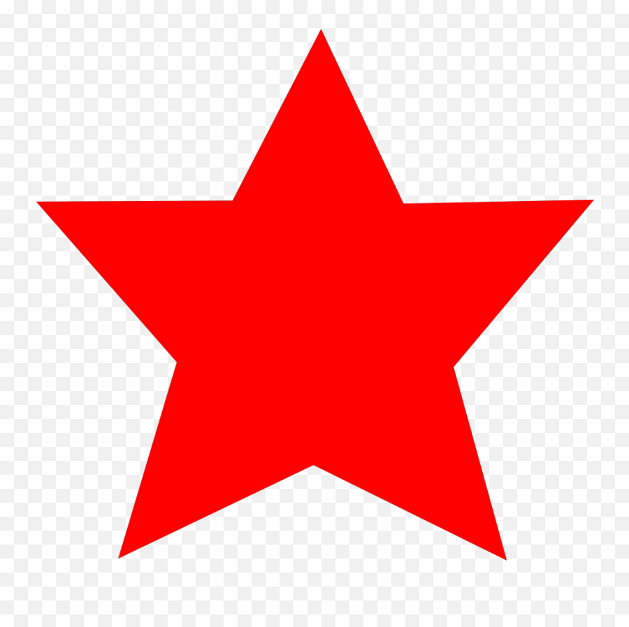 Star Clip Art At Clker Com Vector Clip - Transparent Background Red Star Clipart Emoji,Star Vector Png