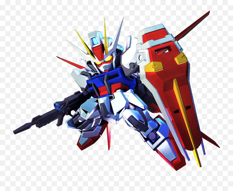 Aile Strike Gundam Cross Rays - Sd Gundam G Generation Strike Gundam Emoji,Gundam Png