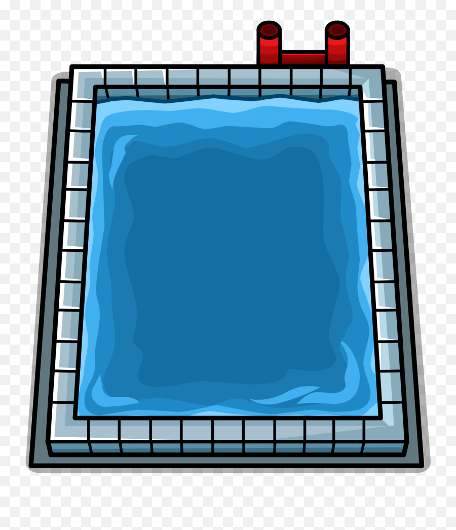 Rectangular Swimming Pool Clipart - Rectangle Swimming Pool Clipart Emoji,Pool Clipart