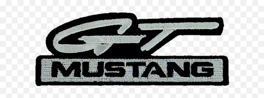 Vintage Style Ford Mustang Gt Patch Emoji,Vintage Ford Logo