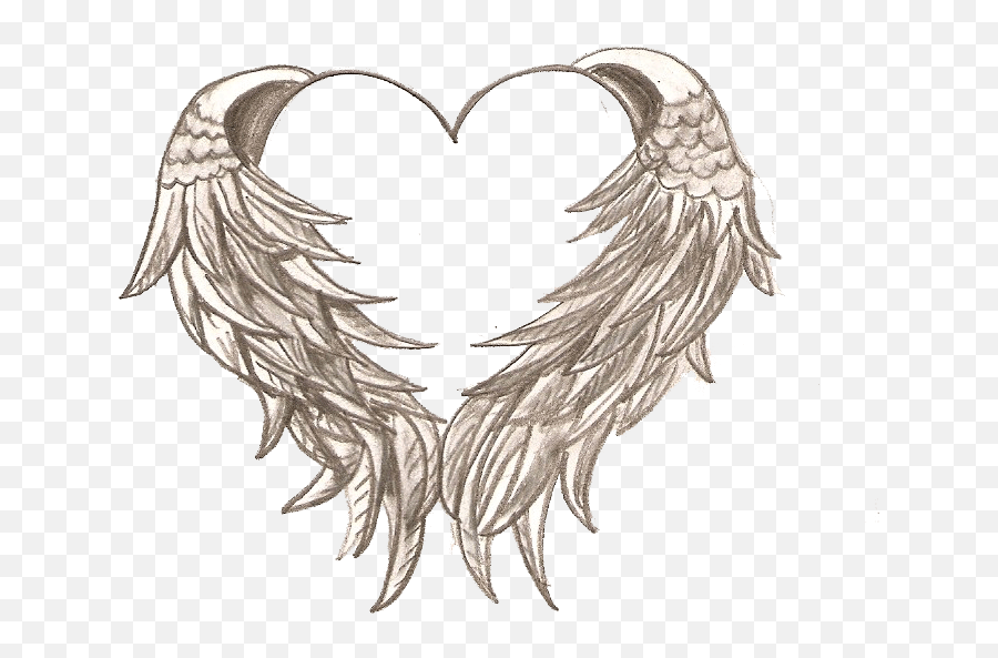Angel Wings And Halo Tattoo Transparent Cartoon - Jingfm Emoji,Angel Halo Transparent