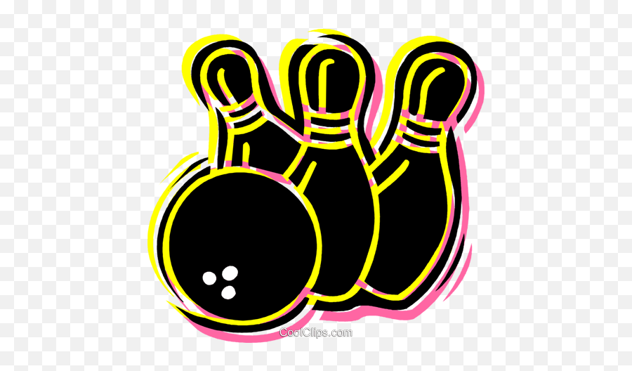 Bowling Ball With Pins Royalty Free Vector Clip Art Emoji,Bowling Balls Clipart