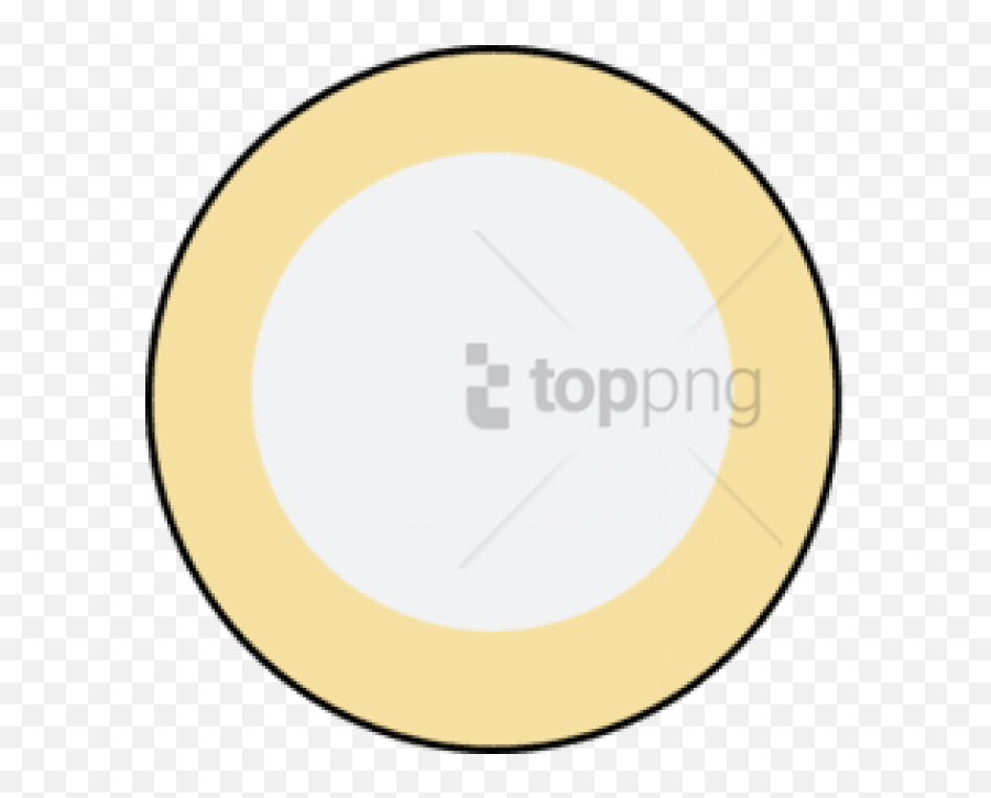 Download Hd Coin Clipart Blank Coin - Blank Euro Coin Dot Emoji,Coin Clipart
