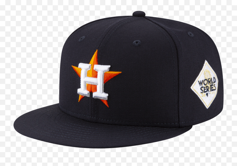 New Era Mlb 59fifty World Series Fitted Cap - Menu0027s Foot Emoji,Houston Astros World Series Logo