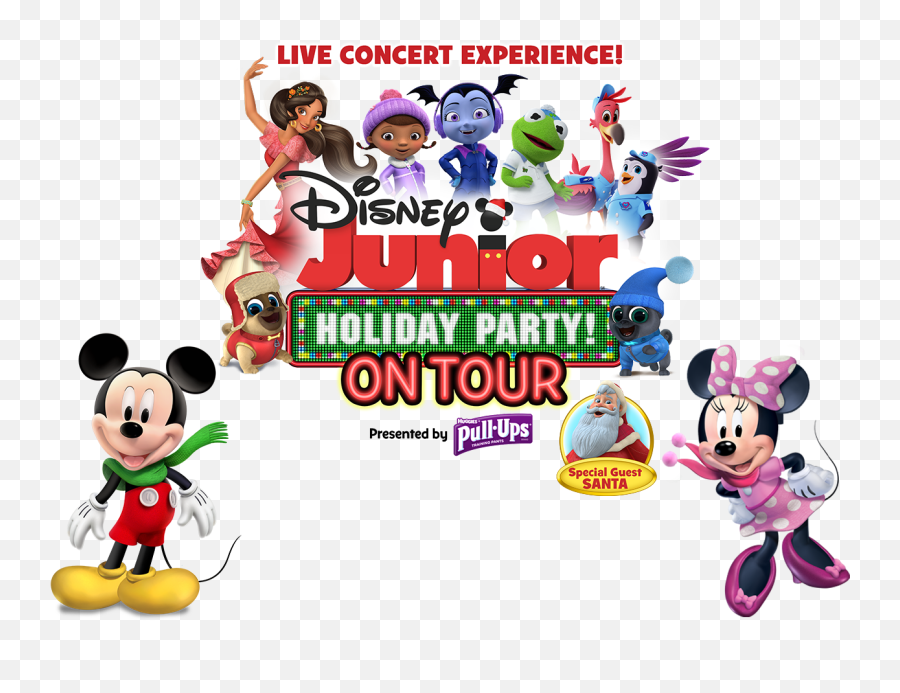 Disney Disney Junior - Disney Junior Holiday Party On Tour Emoji,Disney Junior Logo