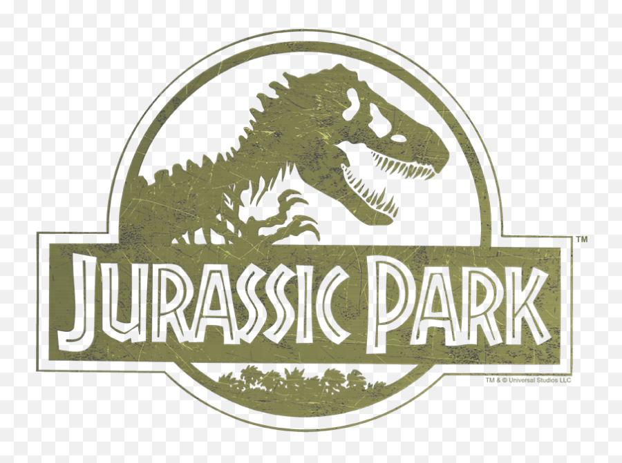 Jurassic Park - Jurassic Park Ride Universal Studios Logo Emoji,Jurassic Park Logo