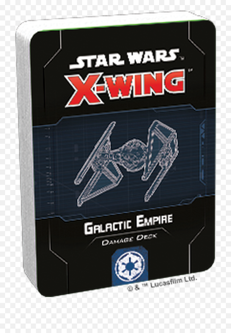 Galactic Empire Damage Deck - Star Wars X Wing Galactic Empire Damage Deck Emoji,Galactic Empire Logo