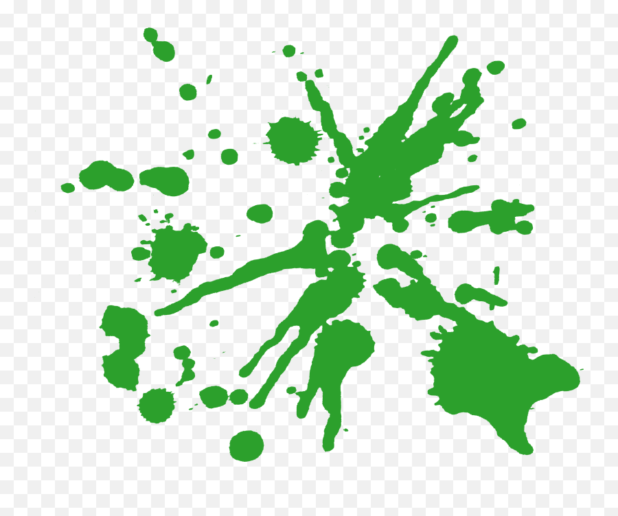 Download Green Paint Splatter Png Download - Green Splatter Transparent Background Green Paint Splatter Emoji,Paint Splatter Png