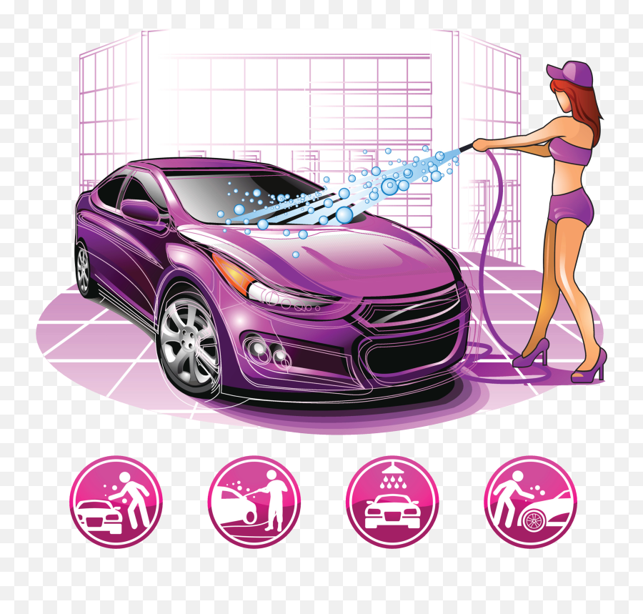 Download Washing Room Car Wash Professional Icon Clipart Png Emoji,Car Wash Clipart