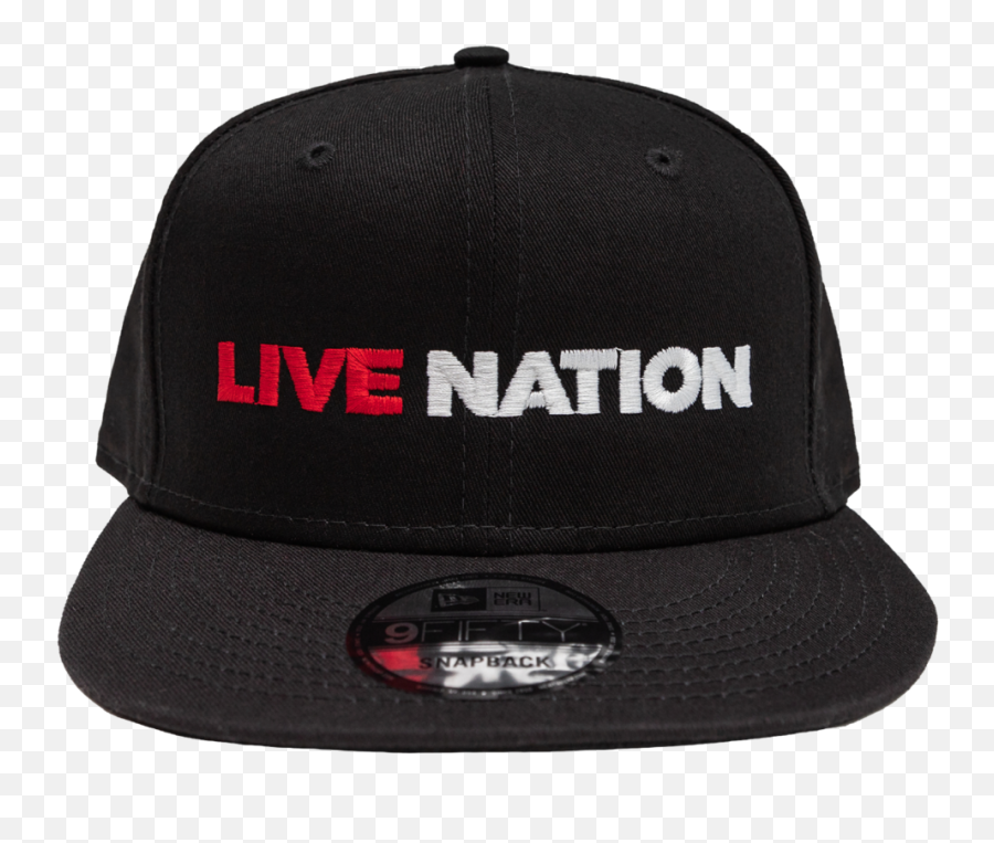 Embroidered Logo Cap - Vans Emoji,Live Nation Logo