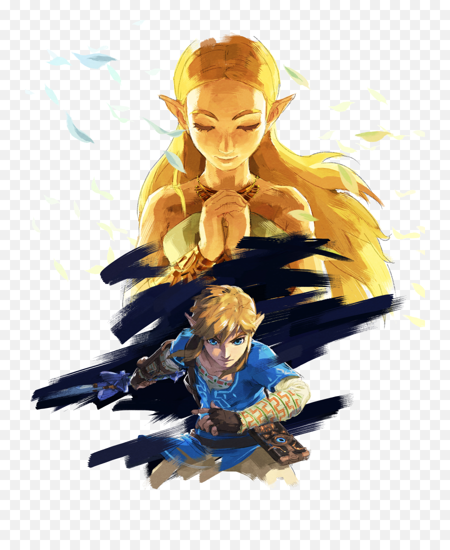 Zelda Breath Of The Wild Clipart - Breath Of The Wild Zelda Art Emoji,Botw Logo